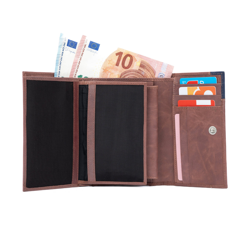 K11133XB | Women's Genuine Leather Wallet Col. Bordeaux-1