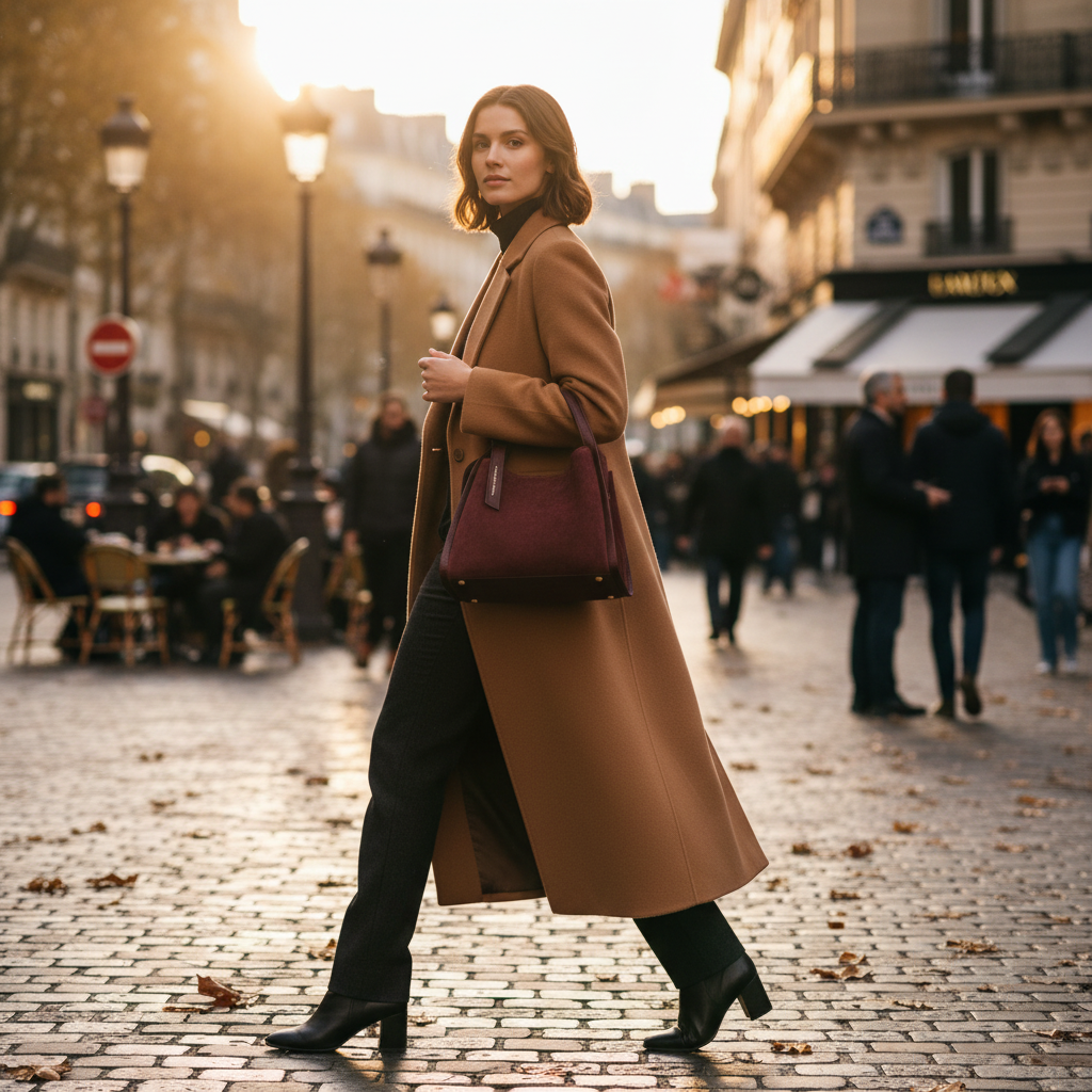 Daim bordeaux - rue